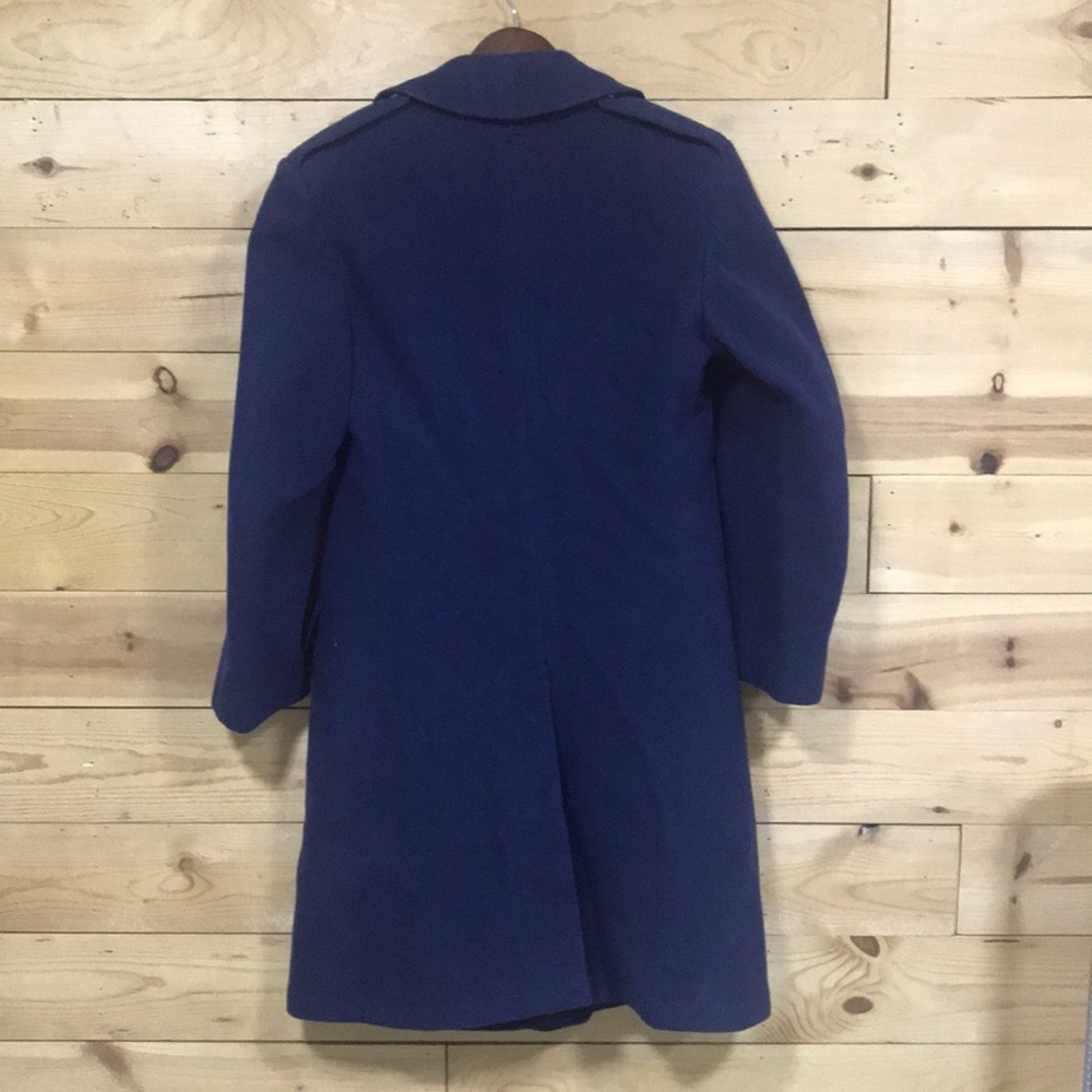 Vintage navy military heavy wool coat SM/MED costume cosplay steampunk surplus - Picture 15 of 16